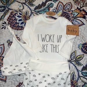 Rae Dunn Baby 3 piece set